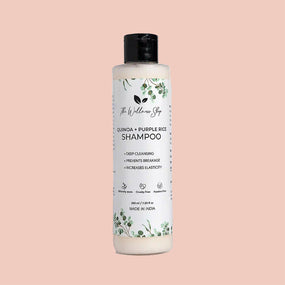 QUINOA AND PURPLE RICE SHAMPOO FOR DEEP CLEANSING AND STRENGTH