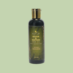 REVIVE AND RESTORE HAIR OIL WITH JAPABHRINGADI