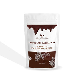 CHOCOLATE FACIAL WAX POWDER - 5 MINUTE PAINLESS HERBAL WAX POWDER