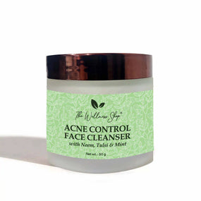 ACNE CONTROL FACE CLEANSER WITH NEEM TULSI AND MINT - The Wellness Shop