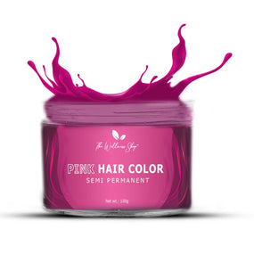 CANDY PINK SEMI PERMANENT HAIR COLOR (NO AMMONIA AND NO PARABEN) - The Wellness Shop