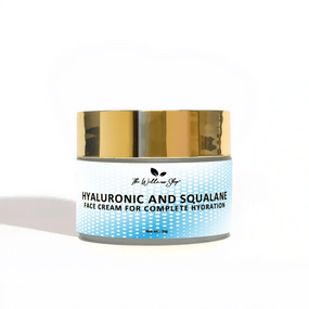 HYALURONIC AND SQUALANE FACE CREAM FOR COMPLETE HYDRATION - The Wellness Shop