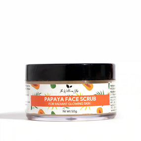 PAPAYA FACE SCRUB FOR RADIANT AND GLOWING SKIN - The Wellness Shop