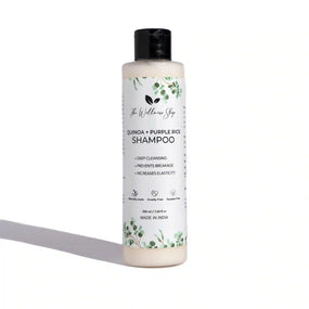 QUINOA AND PURPLE RICE SHAMPOO FOR DEEP CLEANSING AND STRENGTH - The Wellness Shop