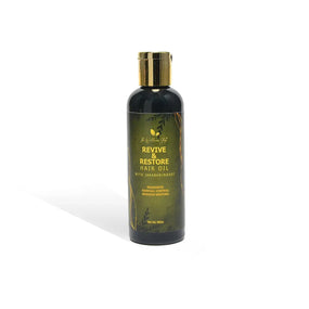 REVIVE AND RESTORE HAIR OIL WITH JAPABHRINGADI - The Wellness Shop